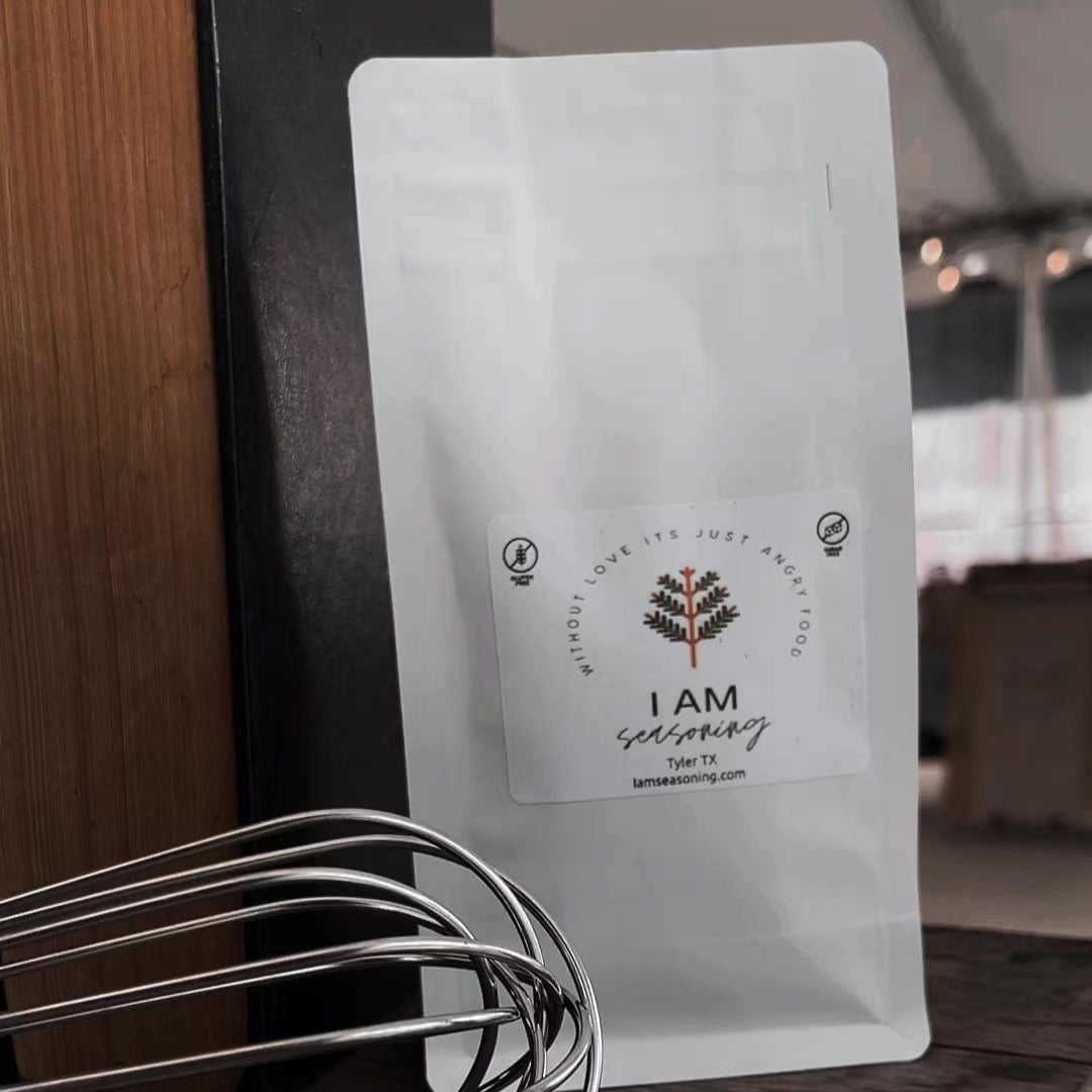 I AM Seasoning White Bag