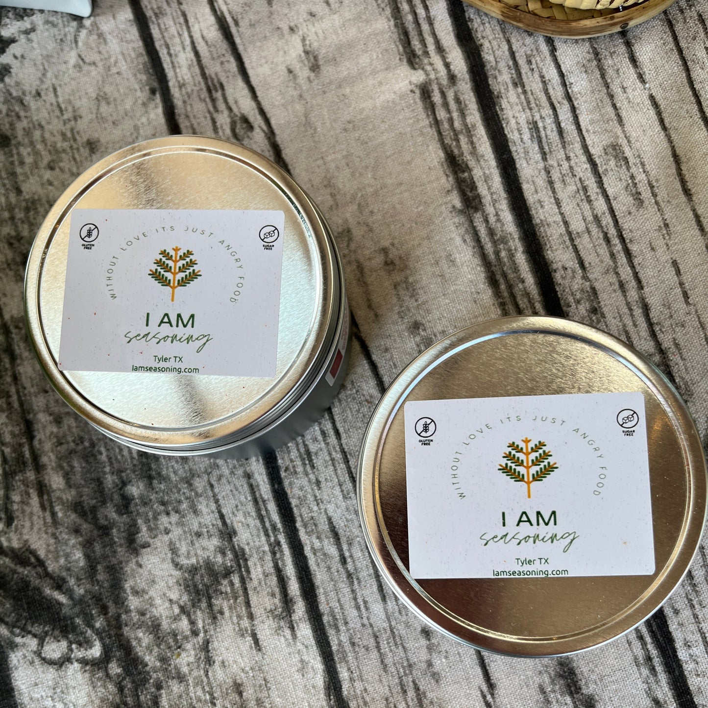 I AM Seasoning Refillable Container